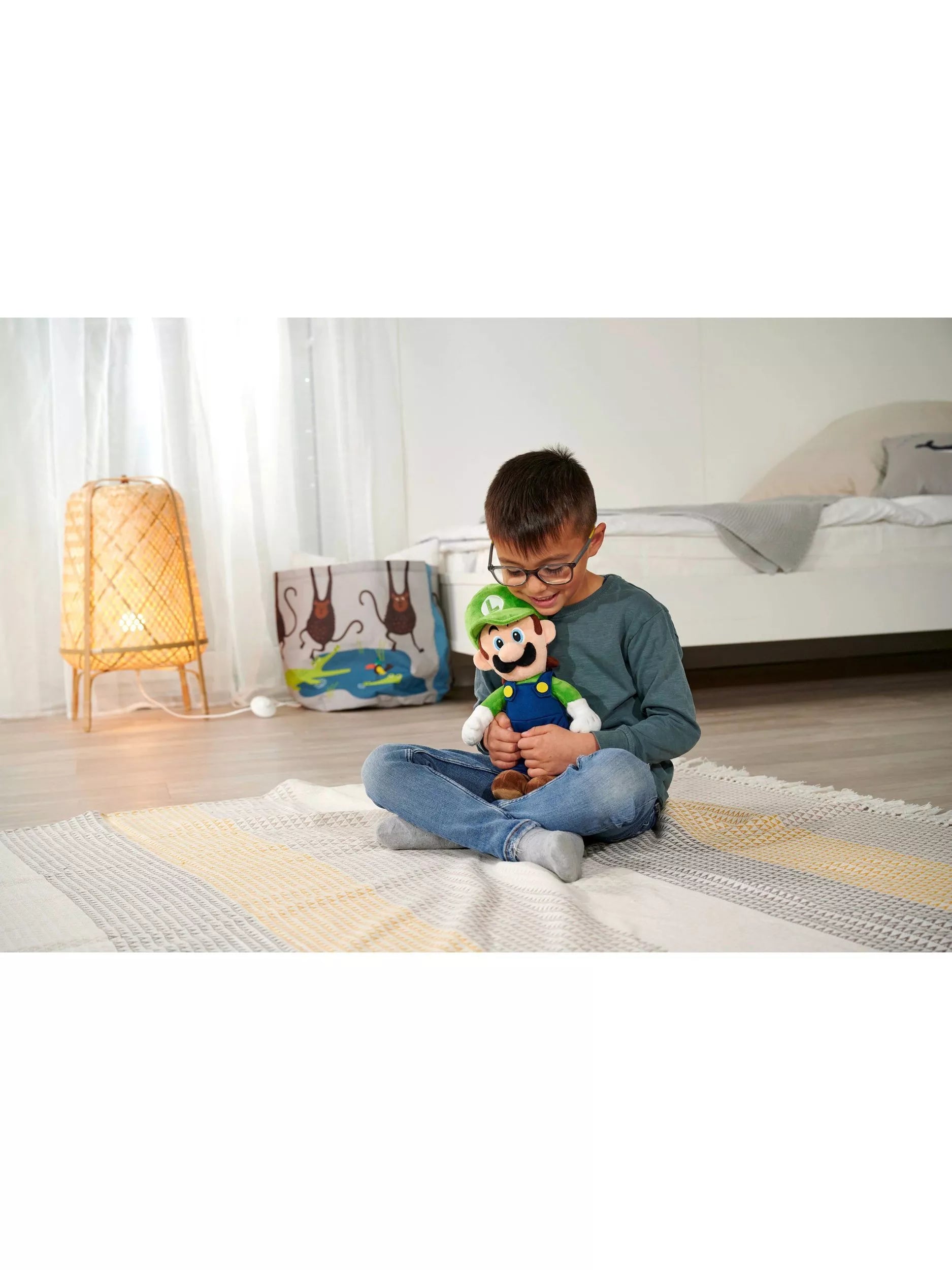 Nintendo Luigi soft toy 30cm plush - British product