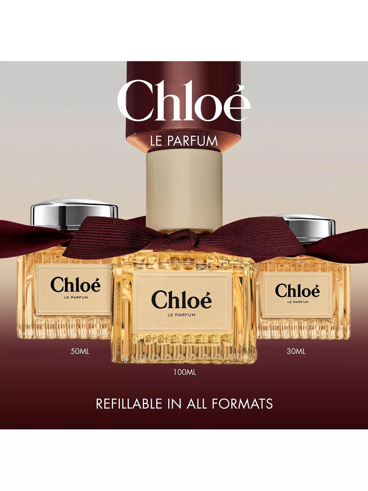 Chloé Le Parfum perfume refill 150ml, imported from the UK