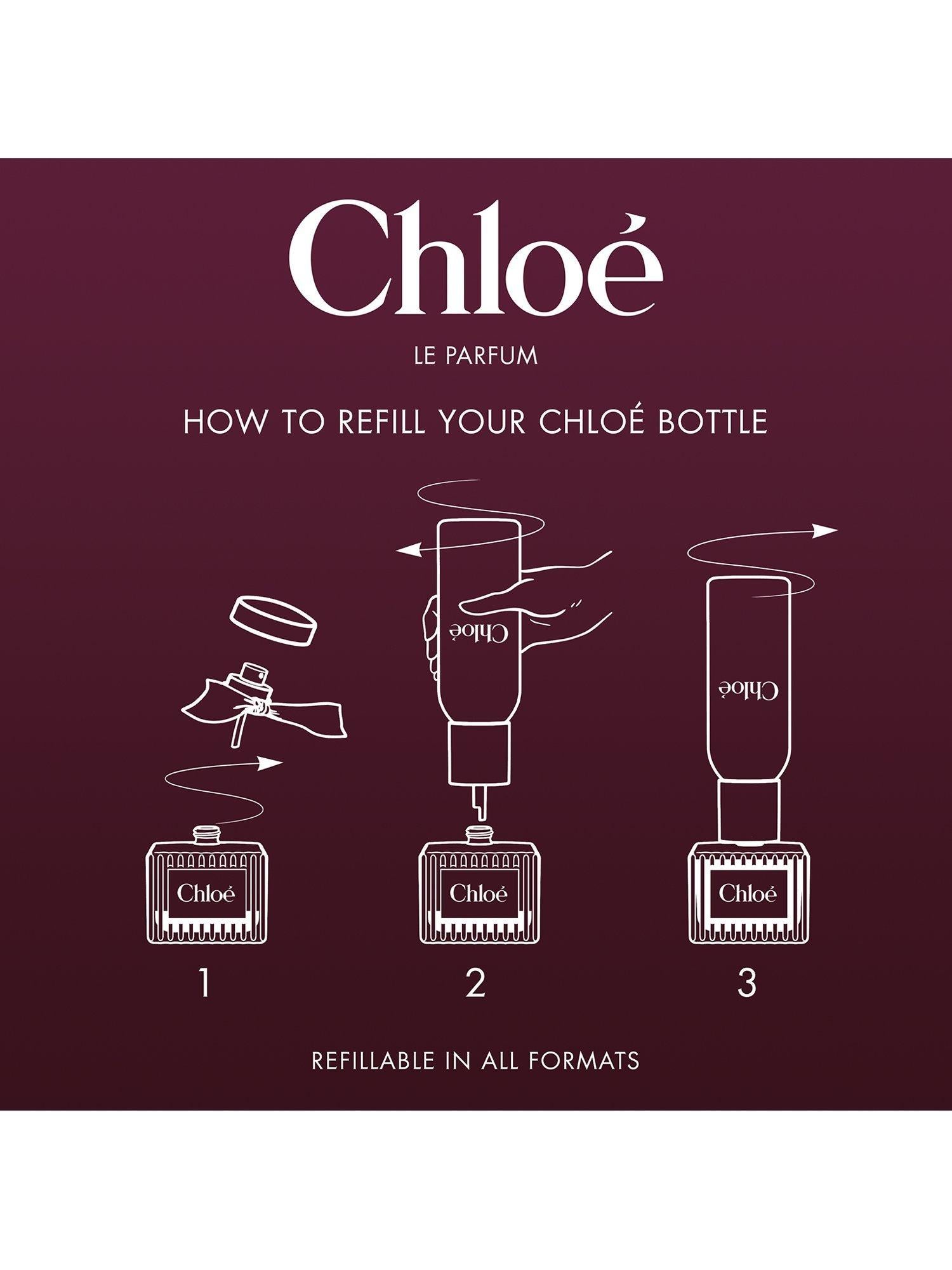 Chloé Le Parfum perfume refill 150ml, imported from the UK