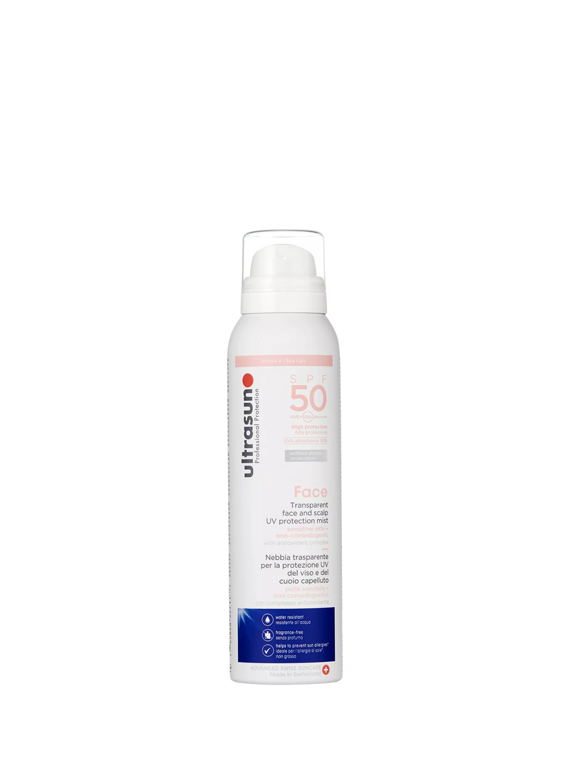 Ultrasun SPF 50 UV Face and Scalp Sun Protection Mist 75ml