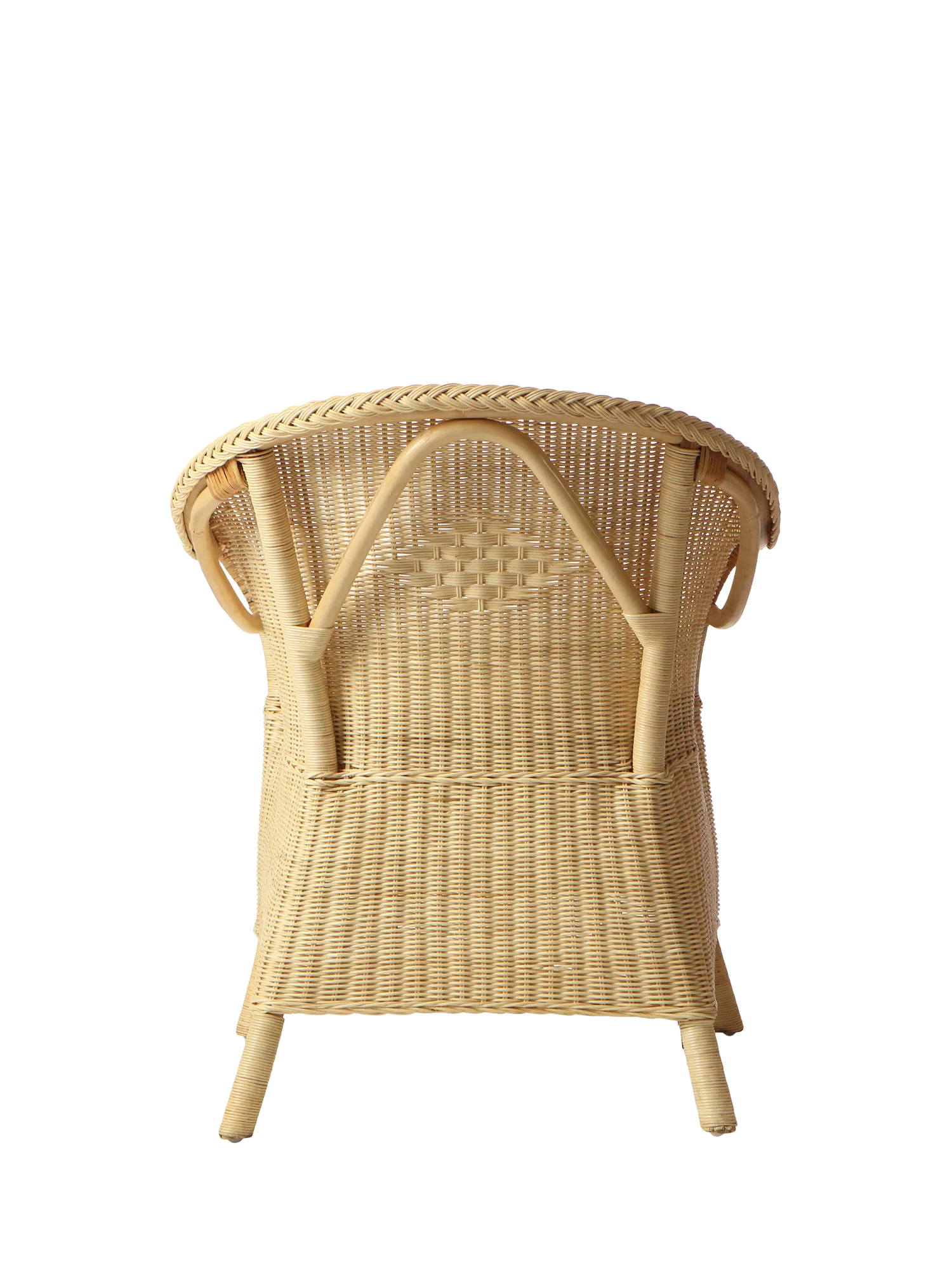 Desser rattan loom chair with cushion natural - British product