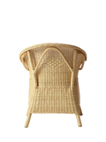 Desser rattan loom chair with cushion natural - British product