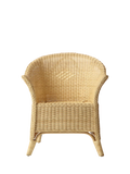Desser handcrafted rattan loom chair natural, UK version
