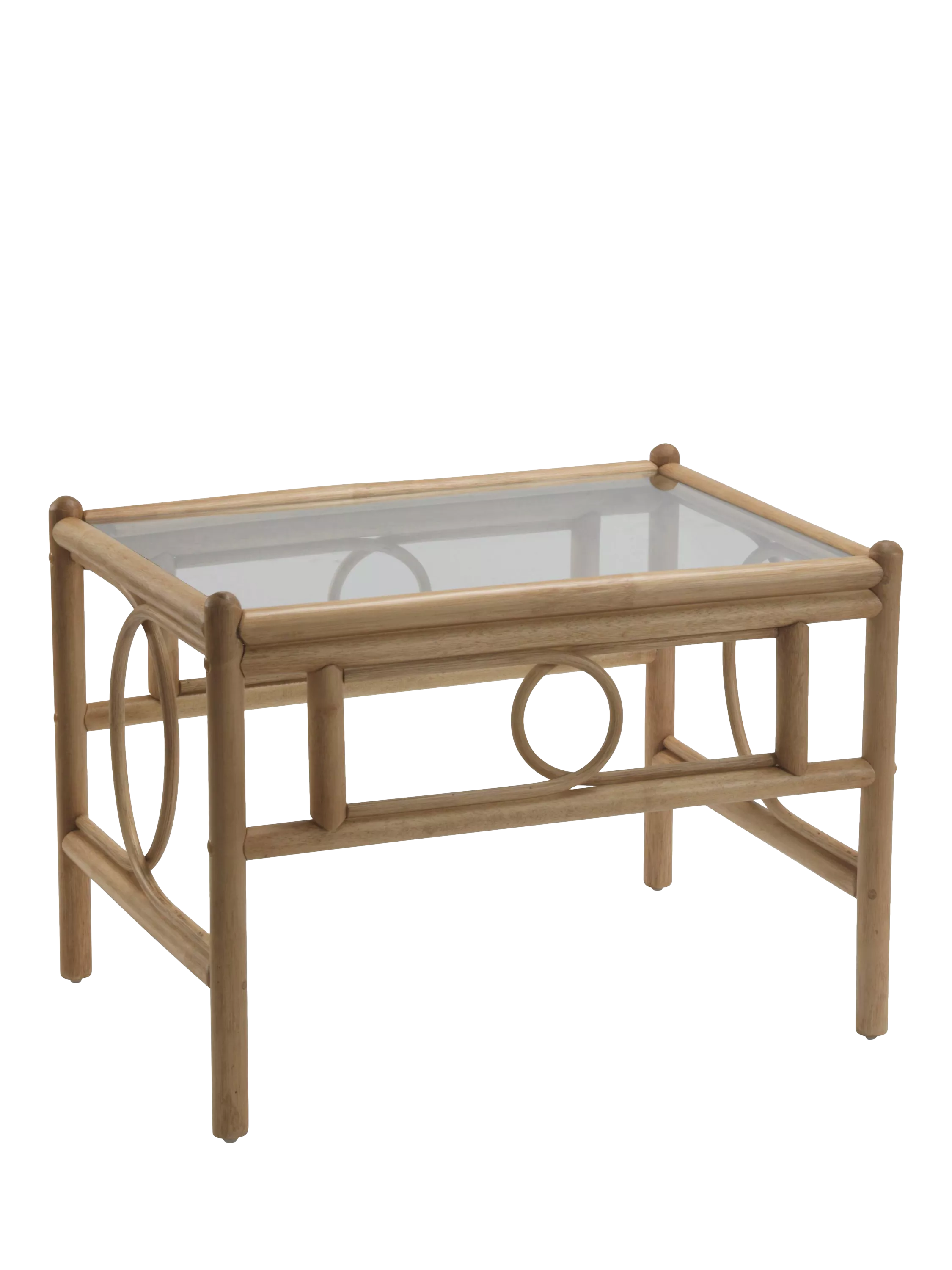 Desser Madrid rattan coffee table light oak, UK version