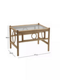 Desser Madrid rattan coffee table light oak, UK version