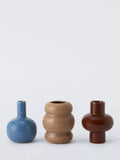 John Lewis mini stoneware vases set of 3 H12cm - British product