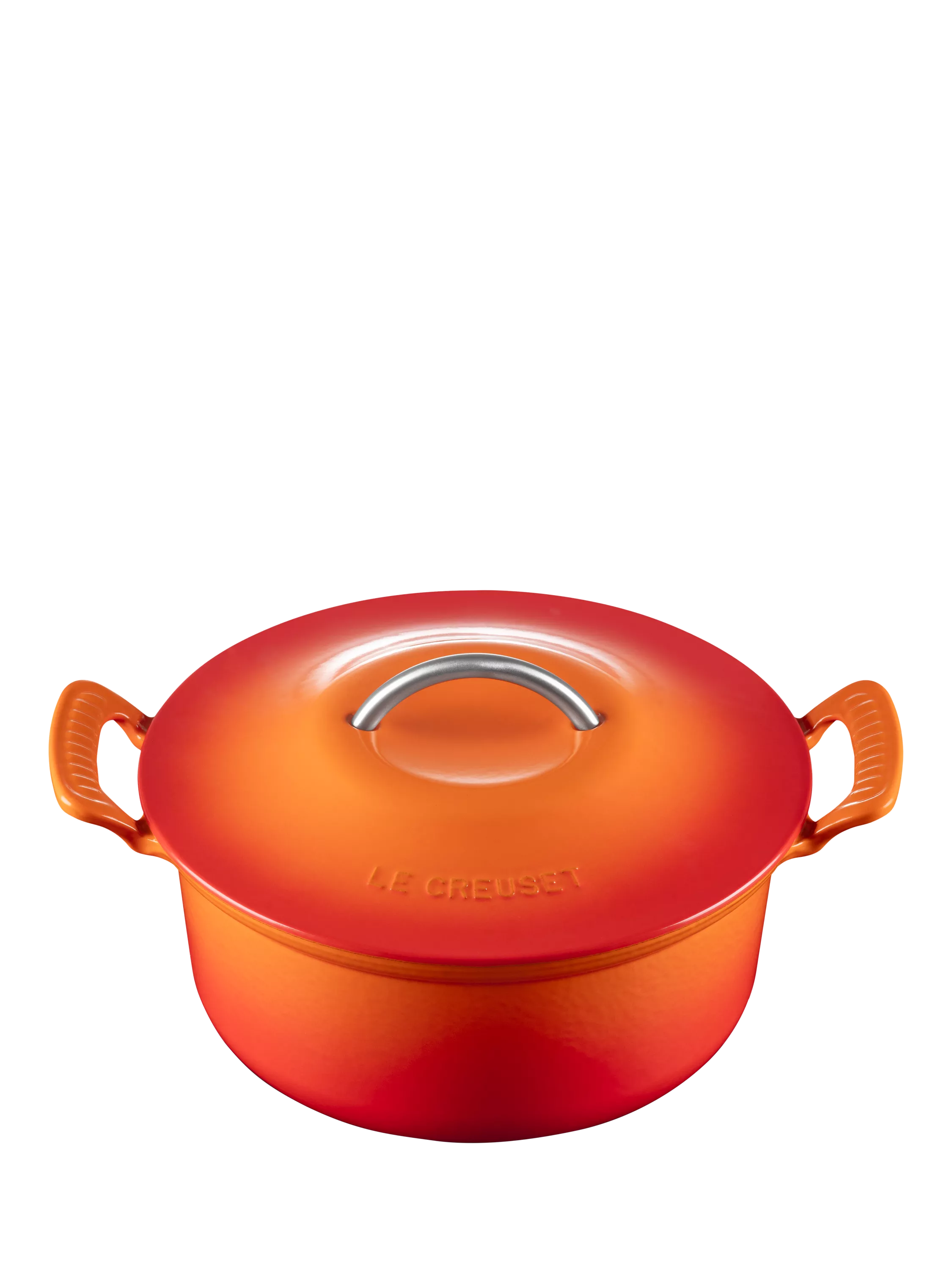 Le Creuset cast iron casserole 26cm Volcanic (British brand)