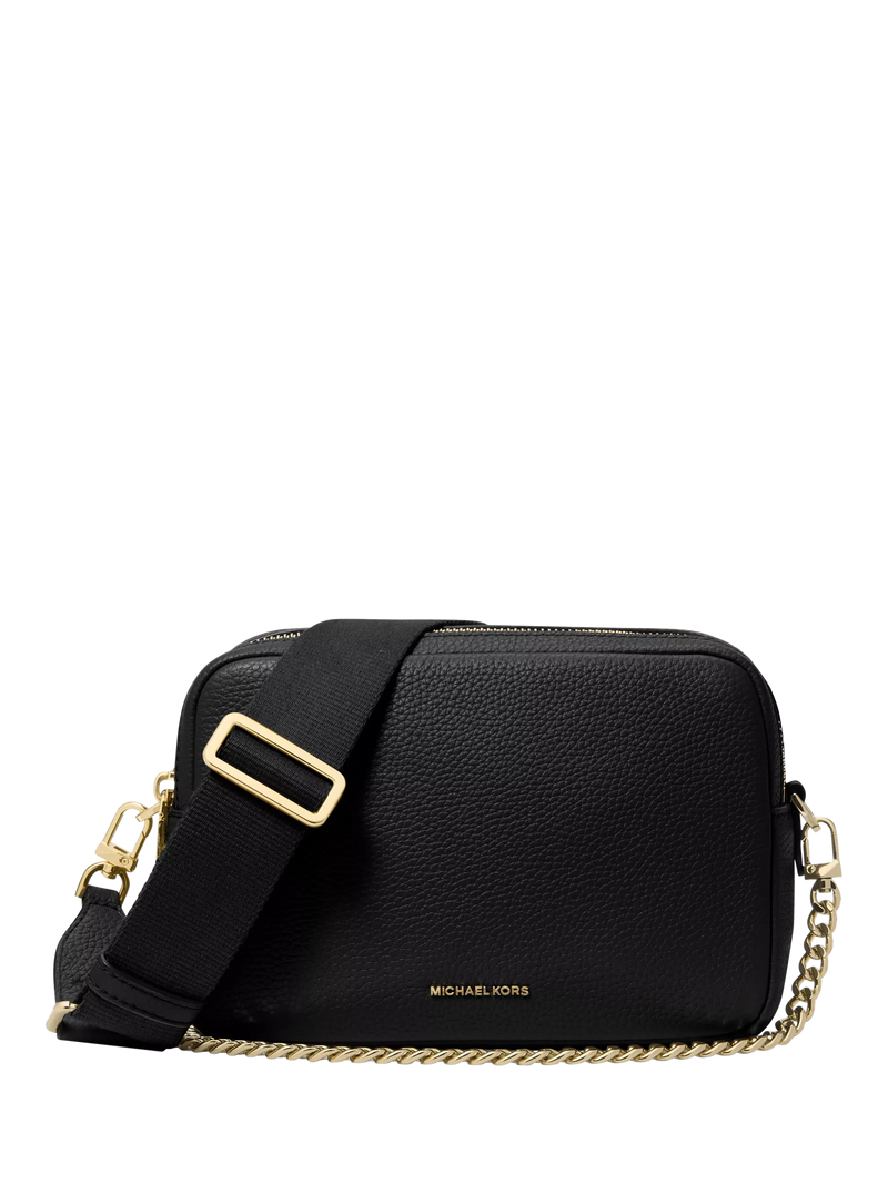 Michael Kors Bryant crossbody bag black leather - British product