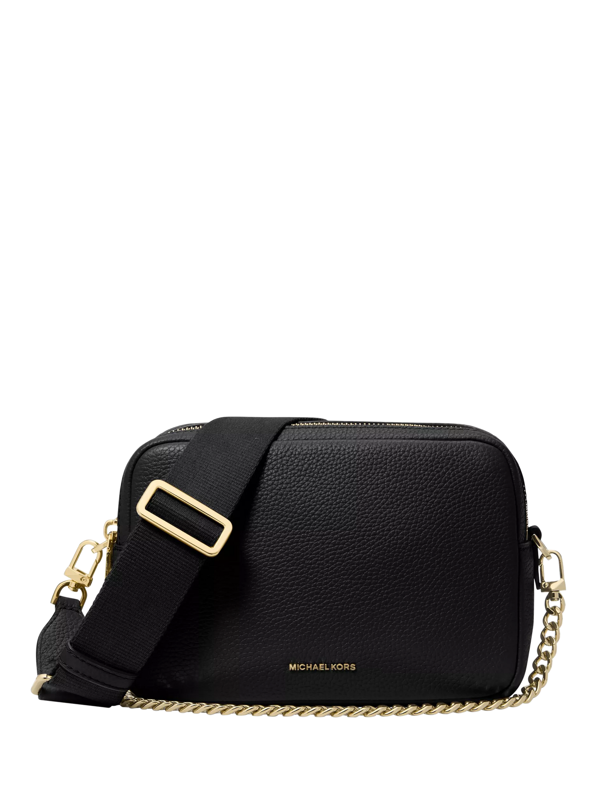 Michael Kors Bryant crossbody bag black leather - British product