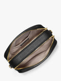 Michael Kors Bryant crossbody bag black leather - British product