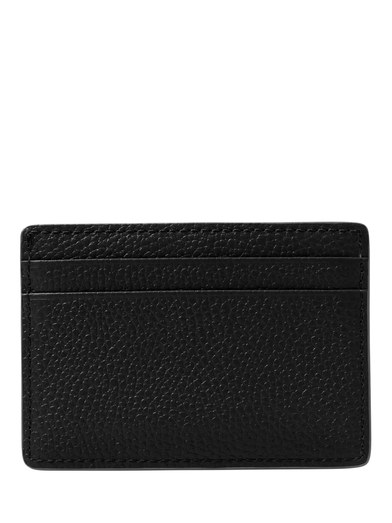 Michael Kors Jet Set black leather card holder, UK version