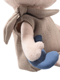 Steiff Dobby soft toy with blue sock 26cm, UK version