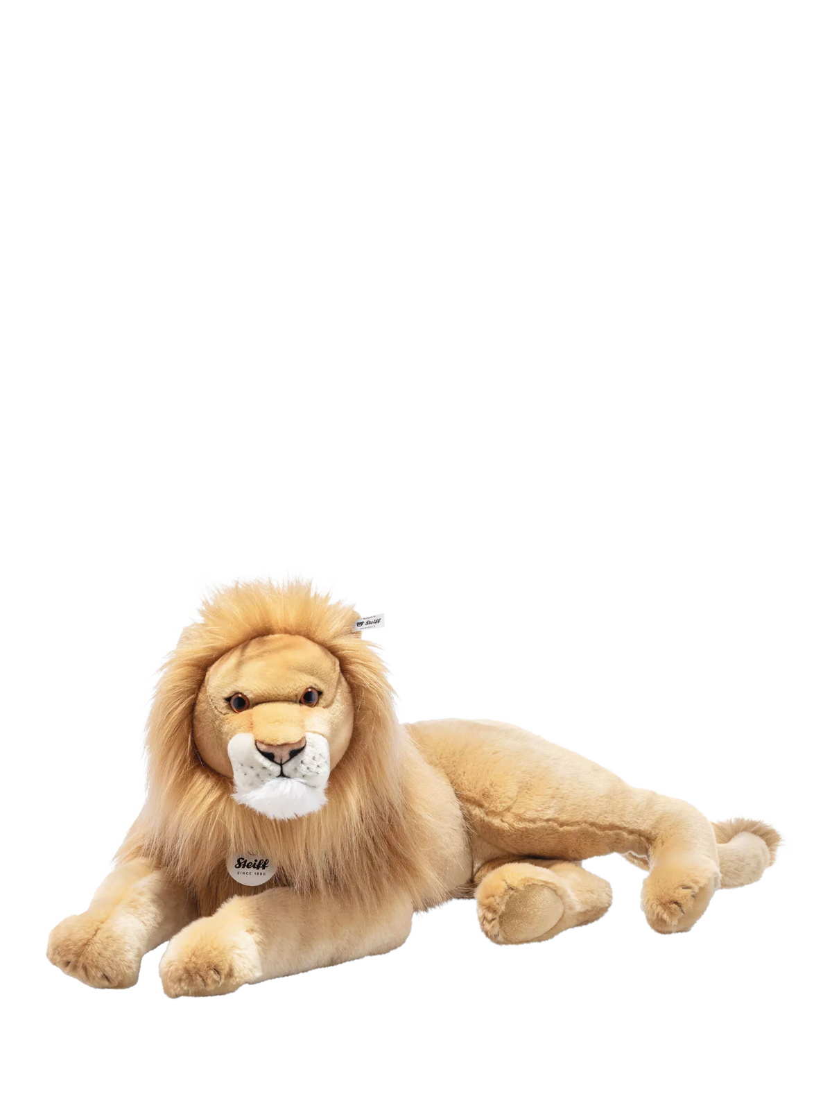Steiff soft toy Leo Lion 65cm - British product