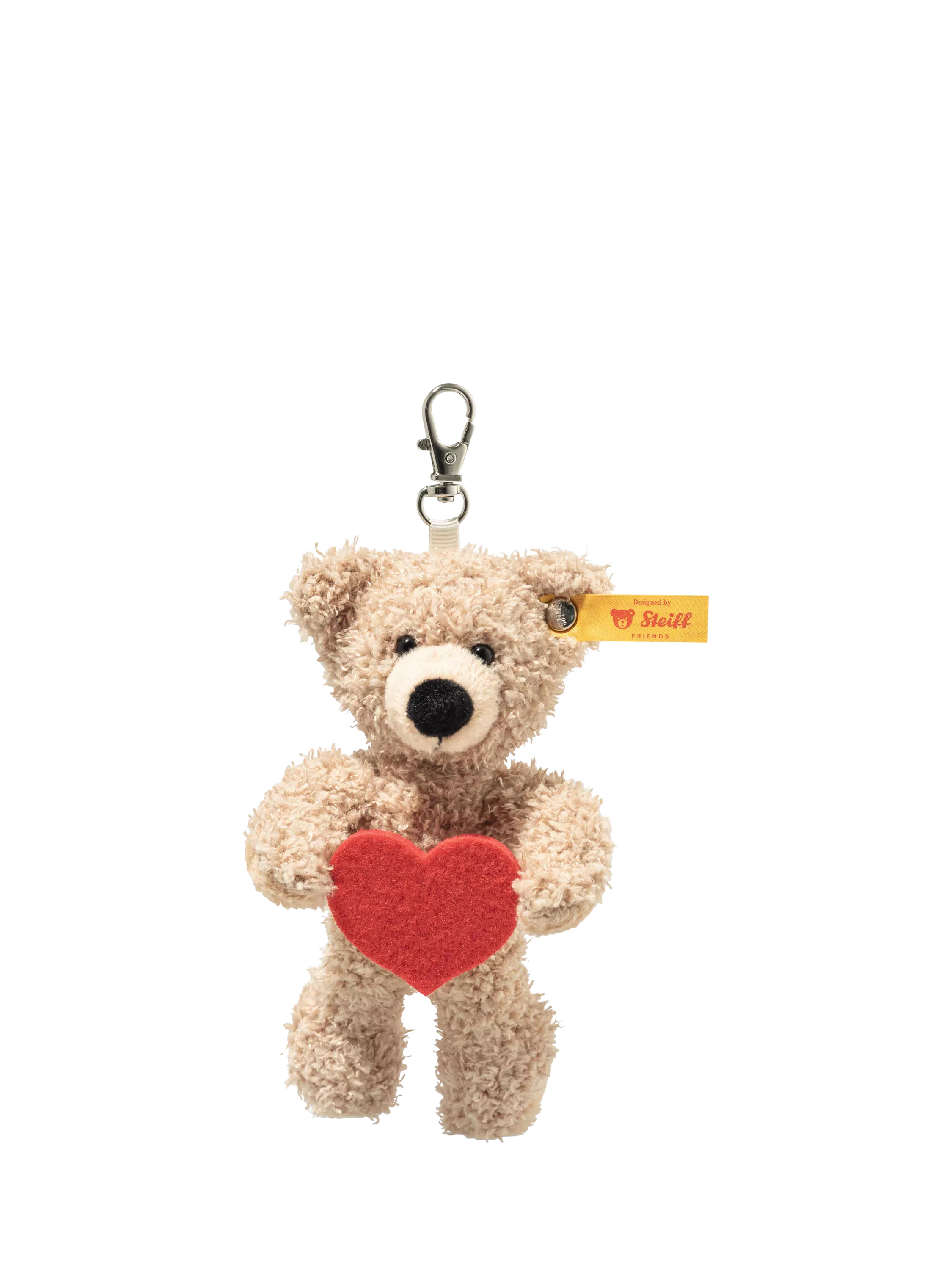 Steiff teddy bear heart pendant 12cm (British brand)