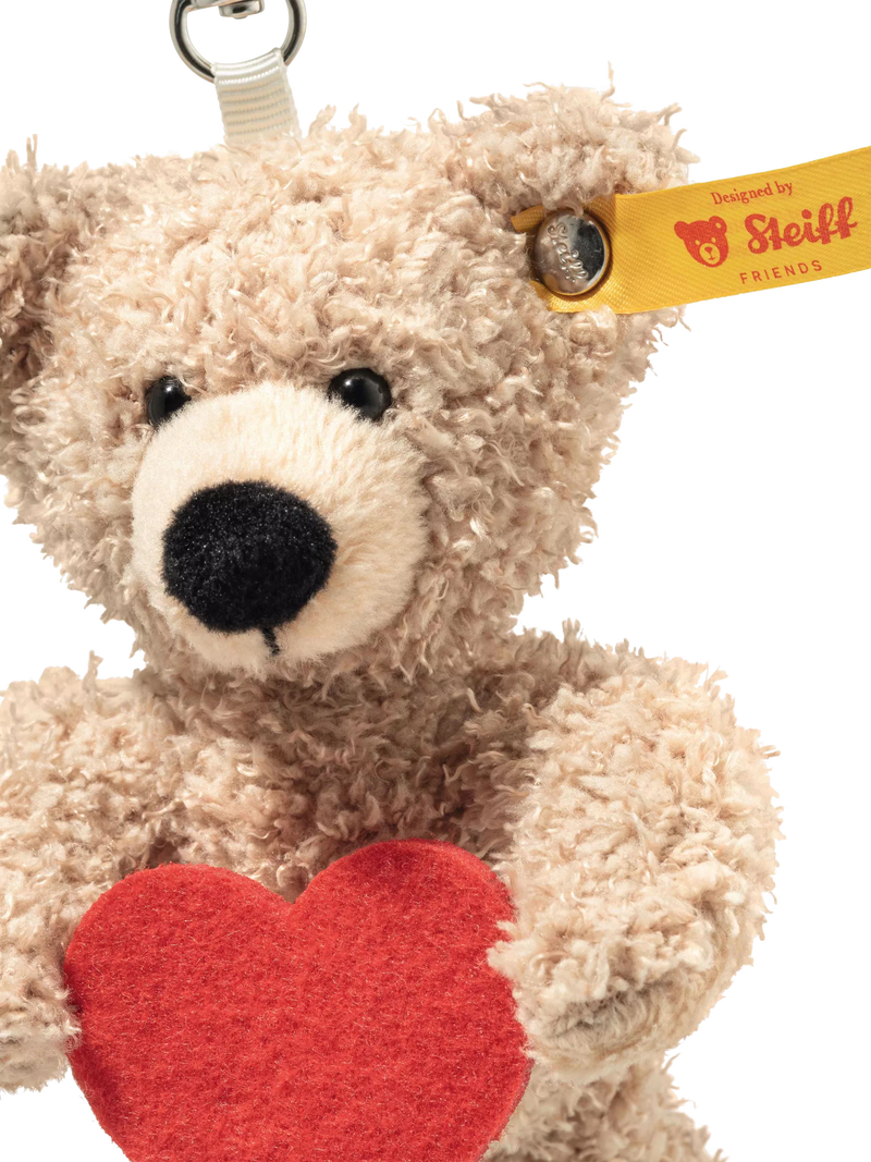 Steiff teddy bear heart pendant 12cm (British brand)