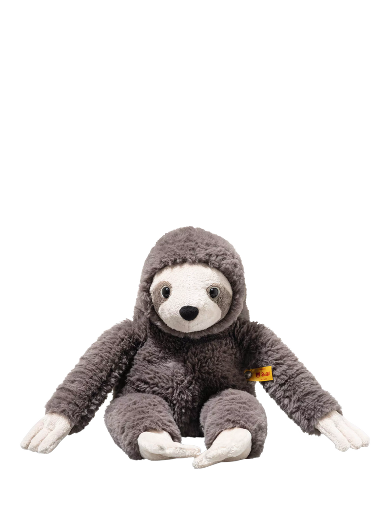 Steiff Sanny Sloth soft toy 23cm, UK version