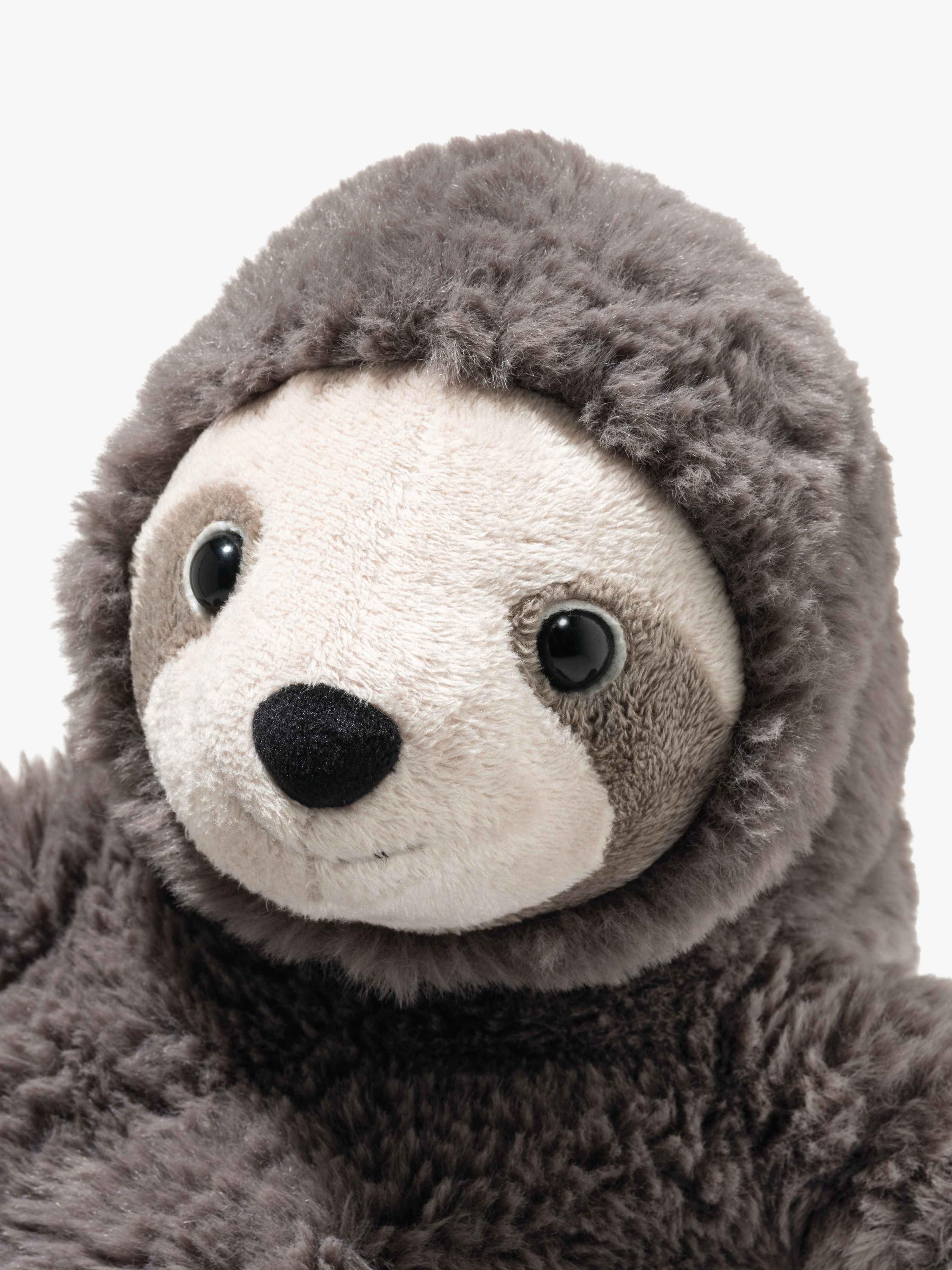 Steiff Sanny Sloth soft toy 23cm, UK version