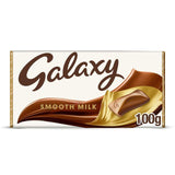 Galaxy Smooth Milk Chocolate Block Bar Vegetarian   100g GOODS M&S   