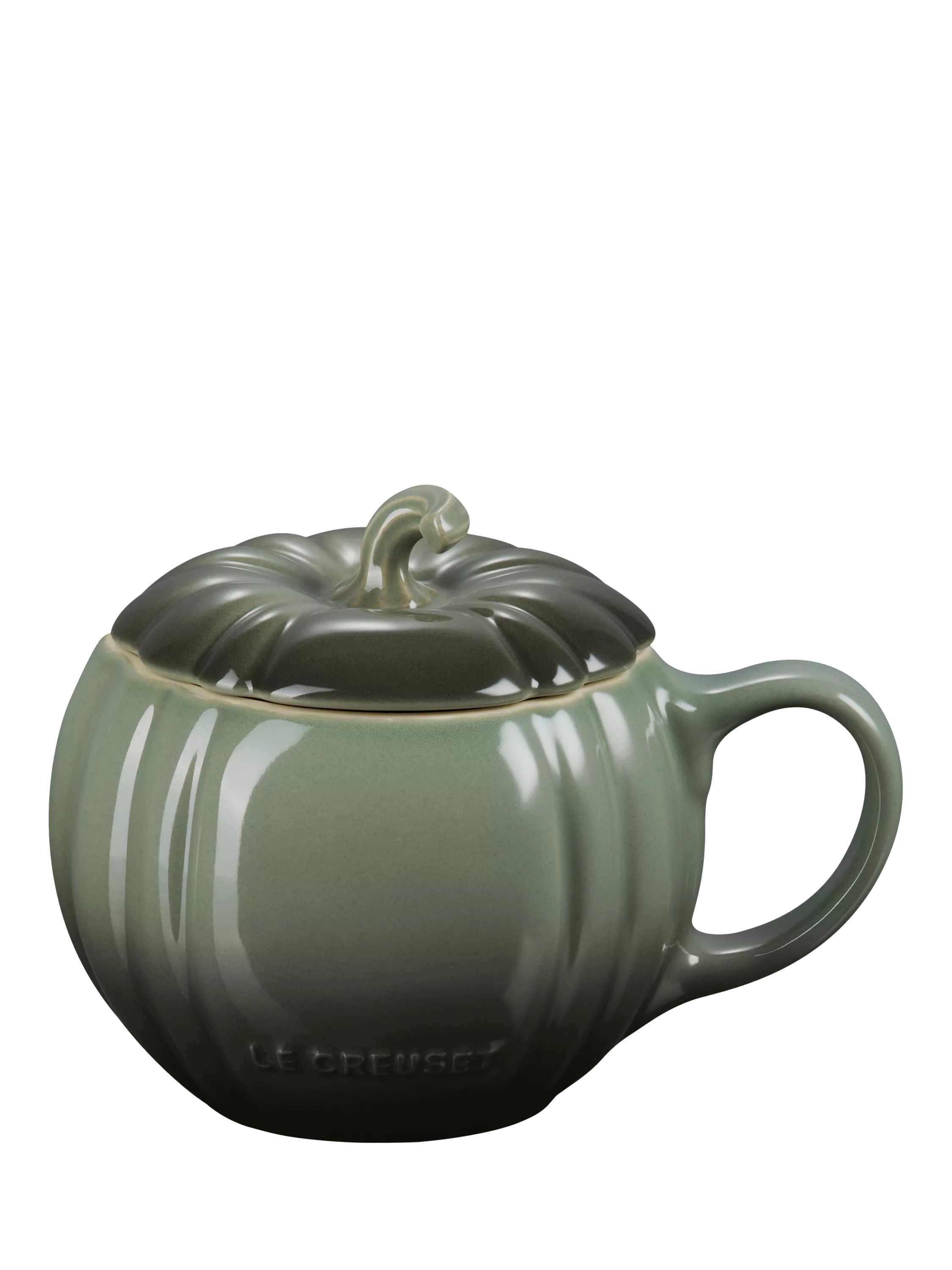 Le Creuset Stoneware Pumpkin Mug Thyme 400ml, UK version
