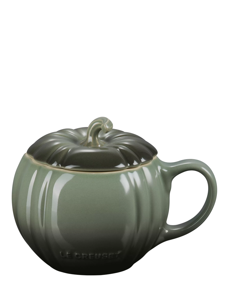 Le Creuset Stoneware Pumpkin Mug Thyme 400ml, UK version
