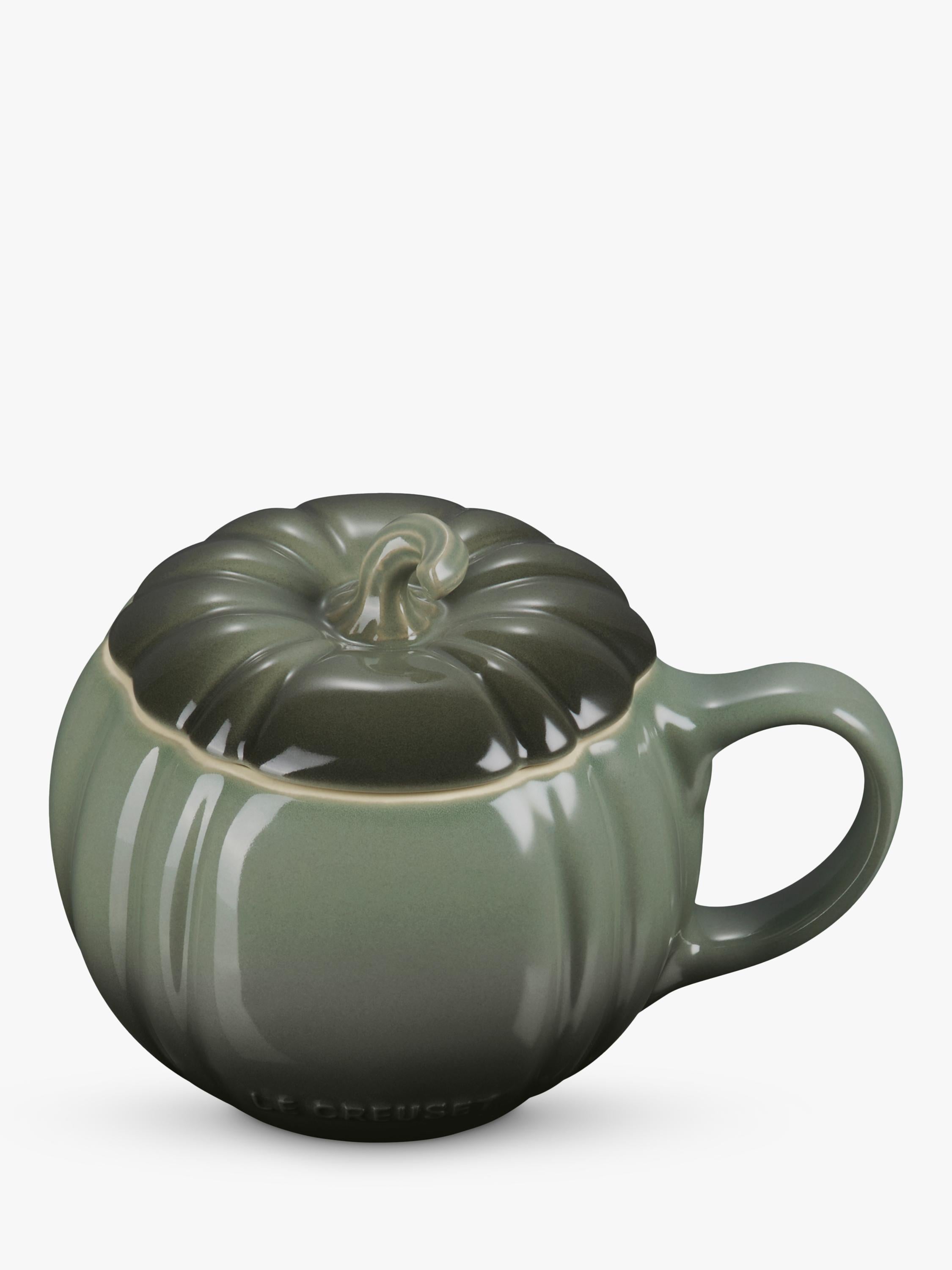 Le Creuset Stoneware Pumpkin Mug Thyme 400ml, UK version
