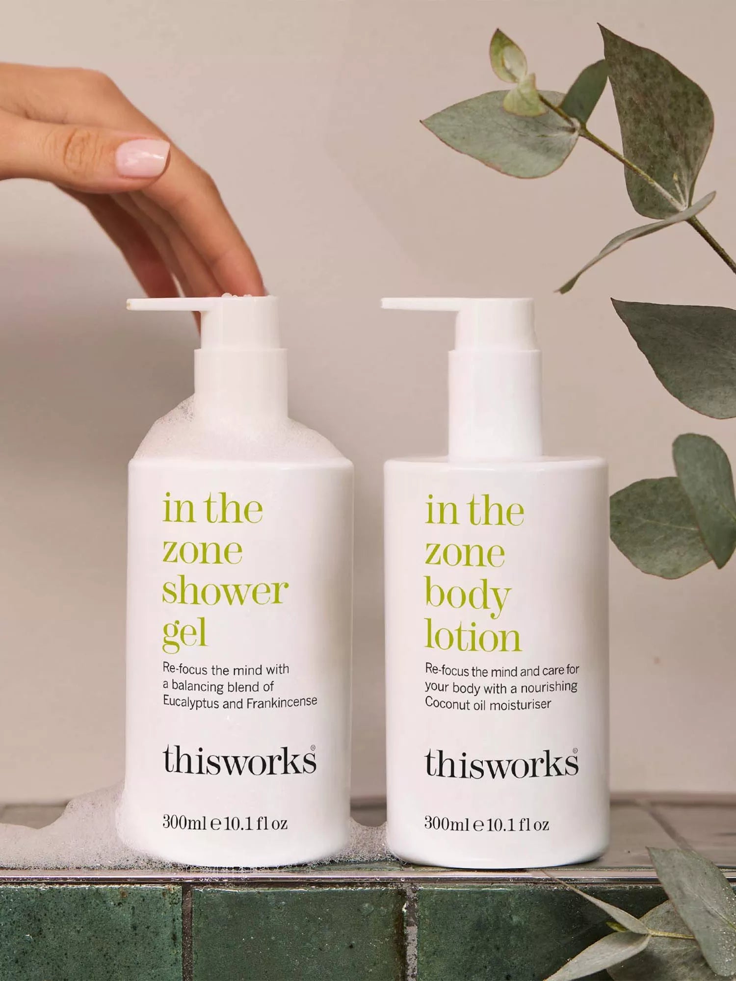 This Works In the Zone shower gel 300ml, UK version