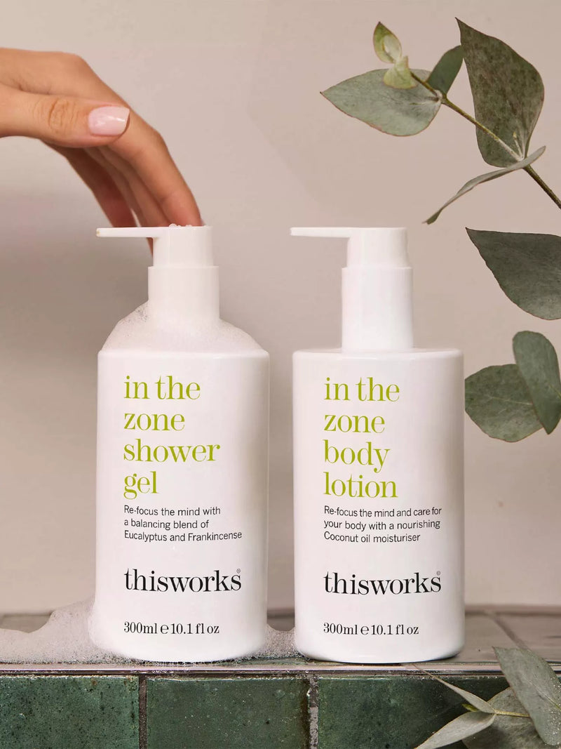 This Works In the Zone shower gel 300ml, UK version
