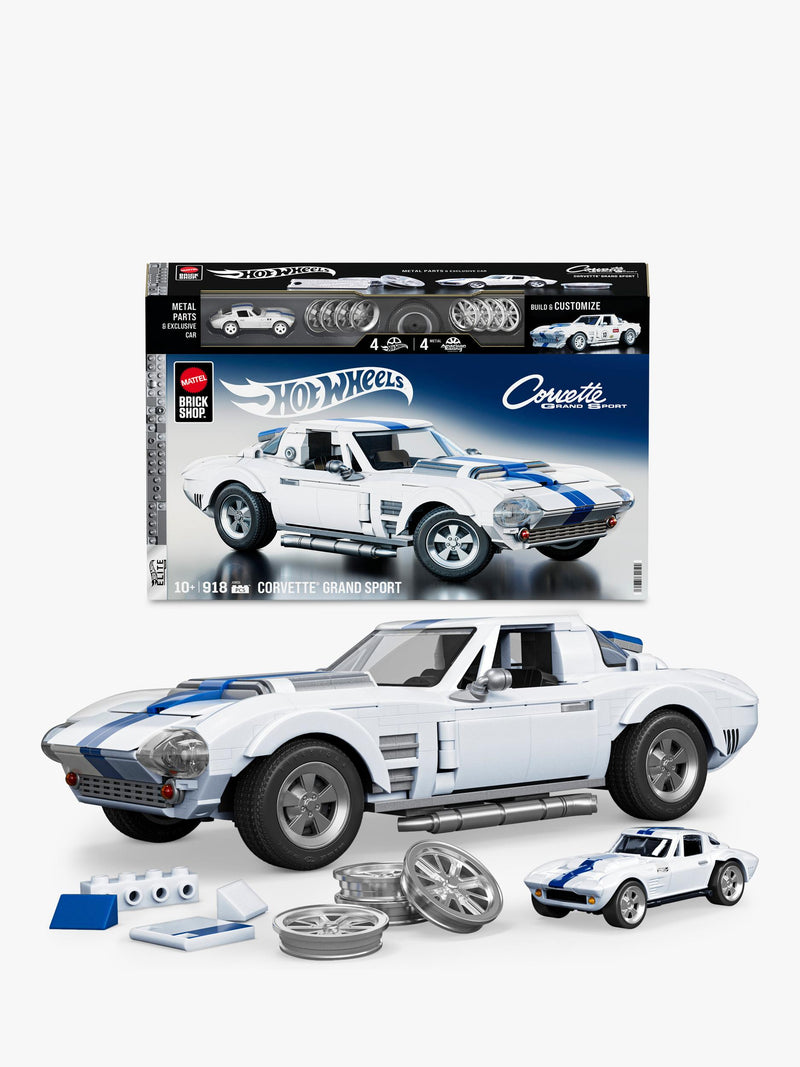 Hot Wheels Corvette Grand Sport building set 920 pieces, UK version