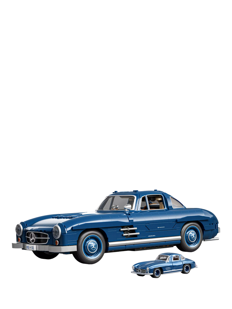 Hot Wheels Mercedes-Benz 300 SL building set 1:12 scale - British product