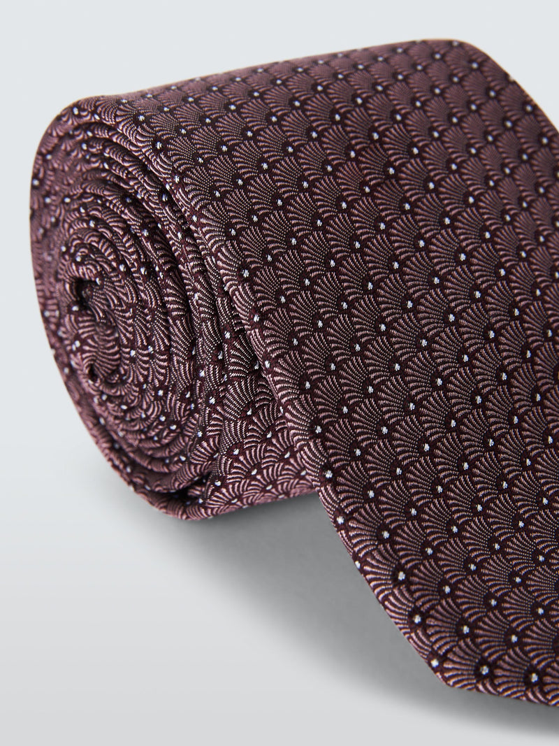 John Lewis silk floral tie 148cm - British product