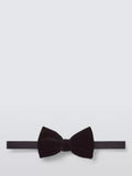 John Lewis velvet bow tie black (British brand)