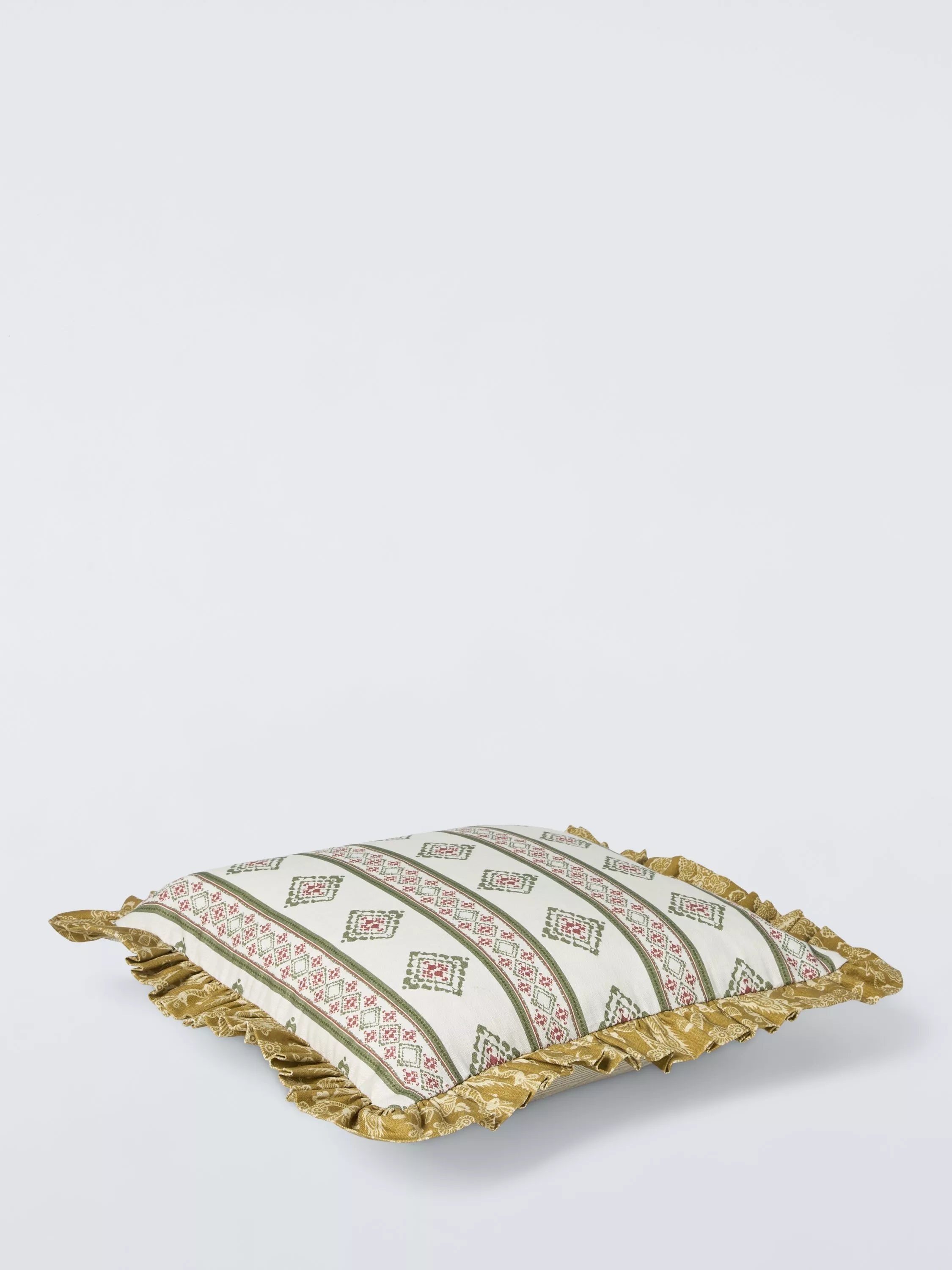 John Lewis x Sanderson Pinjara Stripe cushion 43x43cm (British brand)
