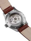Hamilton field automatic watch green dial leather strap (British brand)
