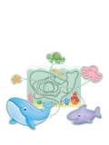 Orchard Toys Under the Sea wooden nesting puzzle (British brand)