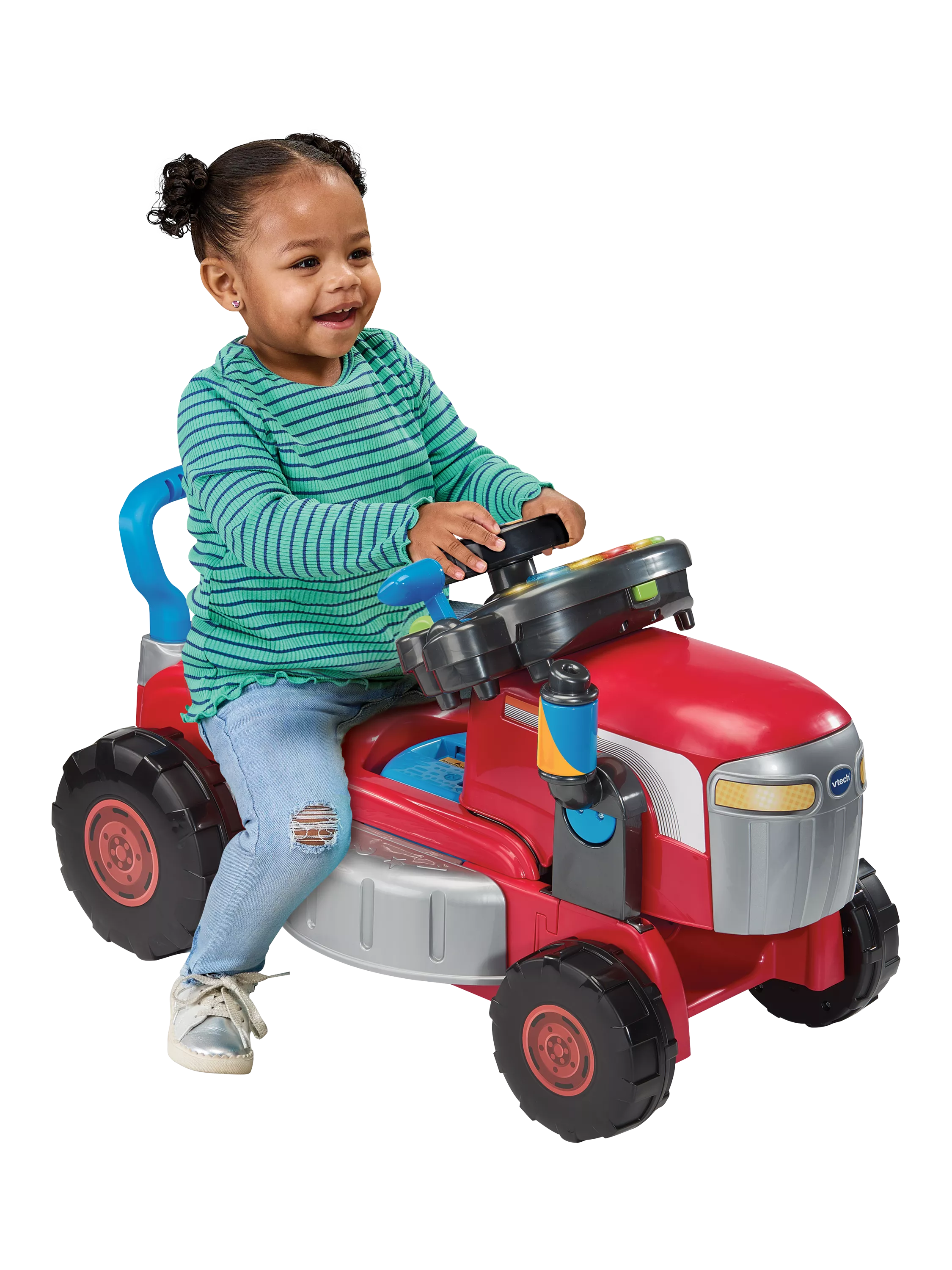VTech 3-in-1 Mow & Grow Ride-On Tractor (British brand)
