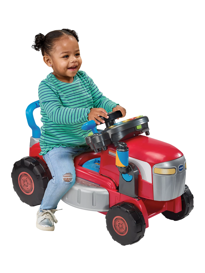VTech 3-in-1 Mow & Grow Ride-On Tractor (British brand)