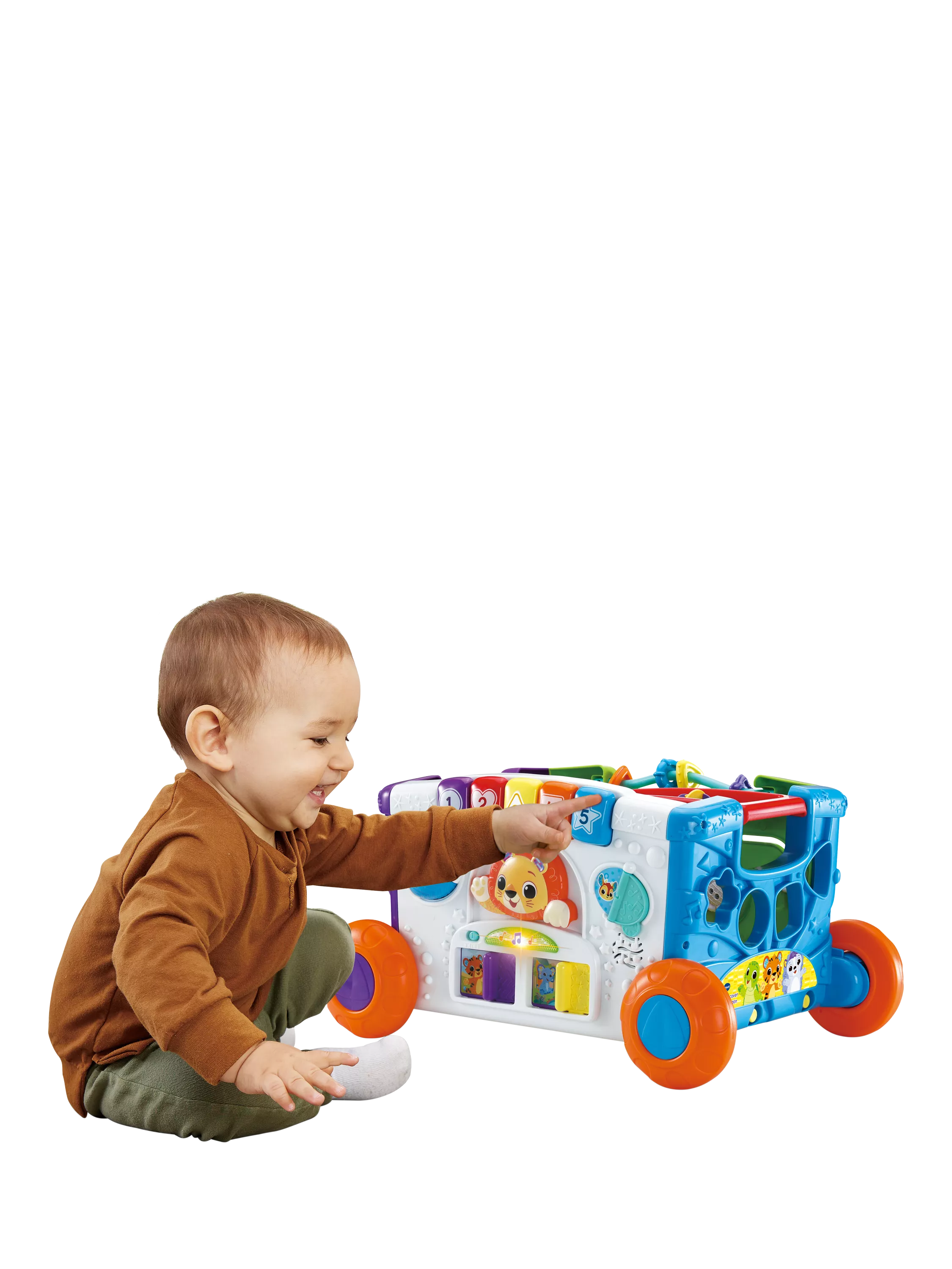 VTech Sort & Discover activity wagon plastic toy - British product