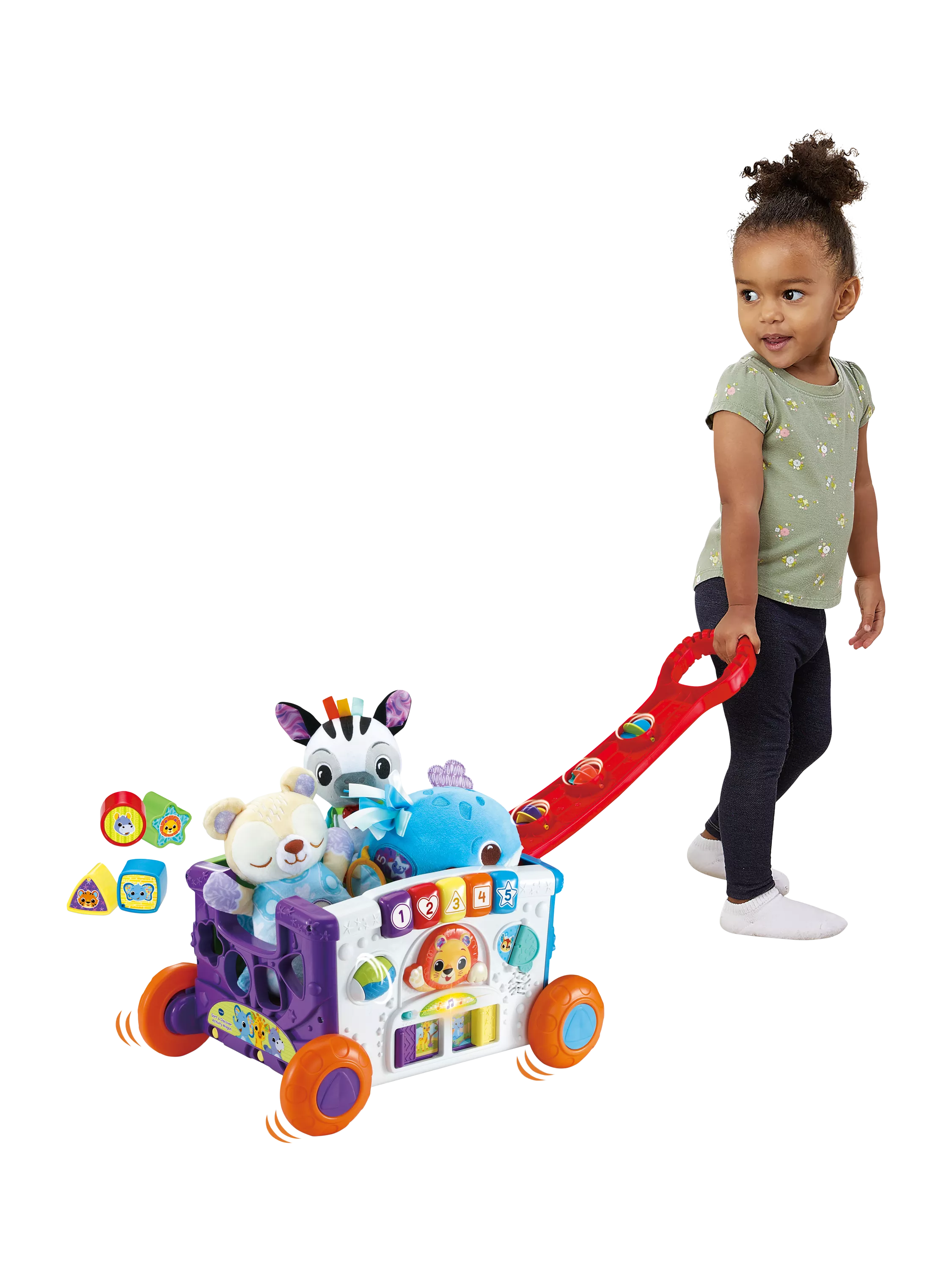 VTech Sort & Discover activity wagon plastic toy - British product