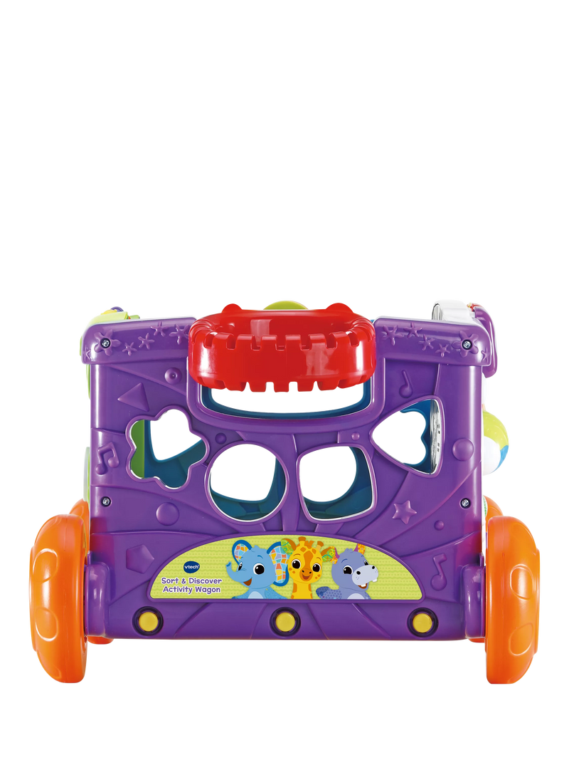 VTech Sort & Discover activity wagon plastic toy - British product