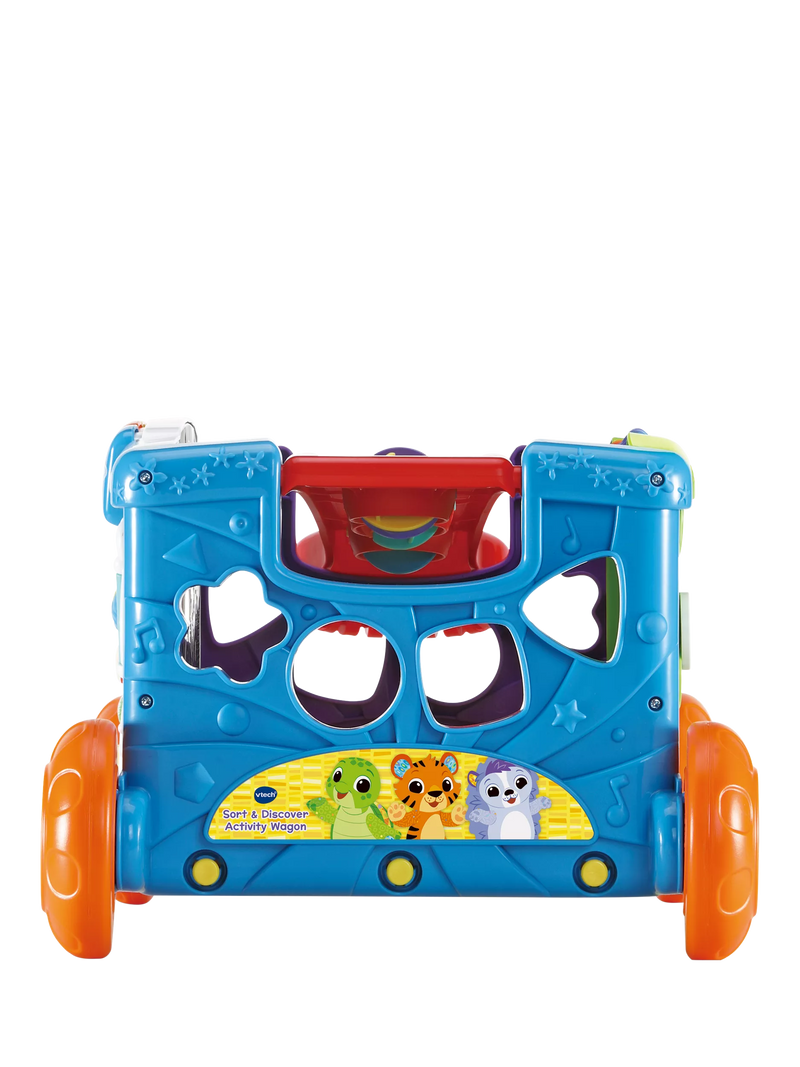 VTech Sort & Discover activity wagon plastic toy - British product