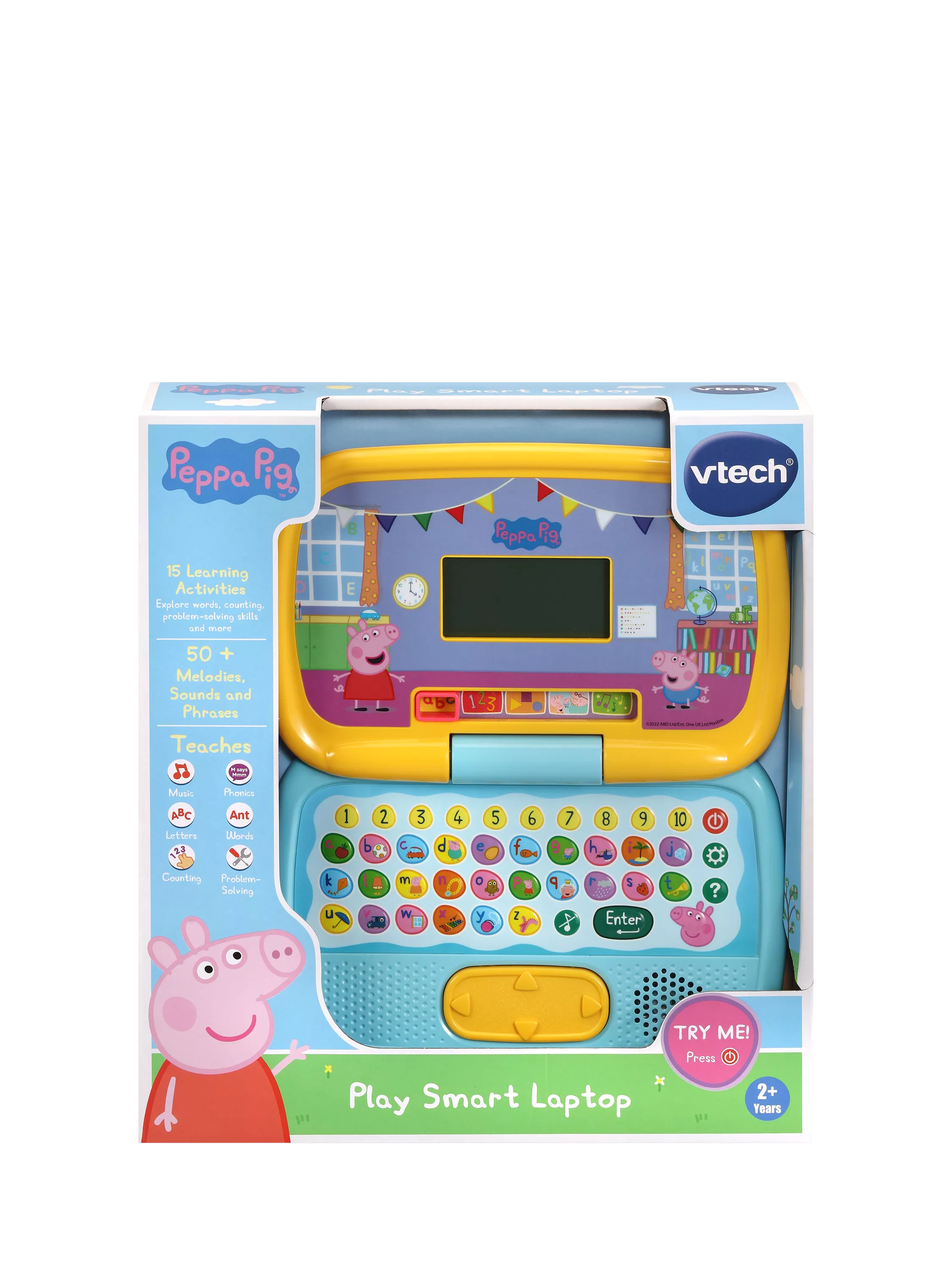 VTech Peppa Pig Play Smart Laptop educational toy, UK version