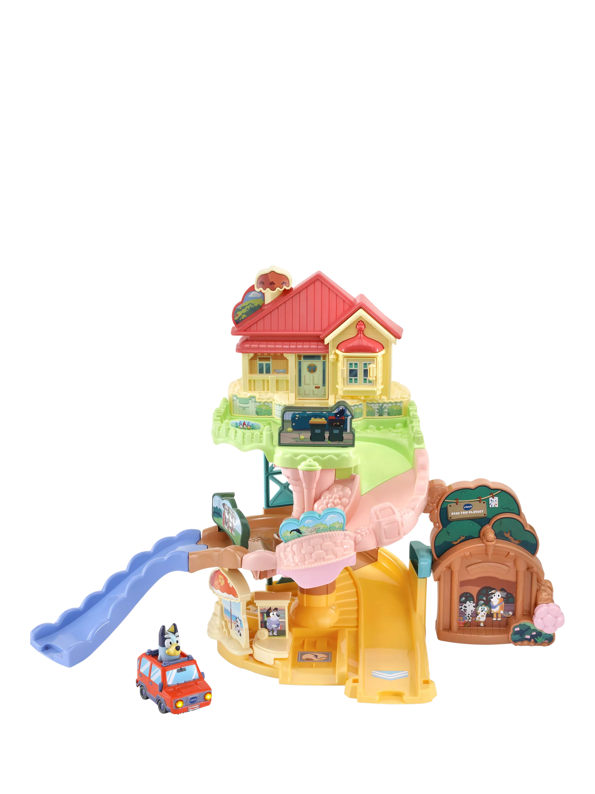 VTech Toot-Toot Bluey road trip playset - British product
