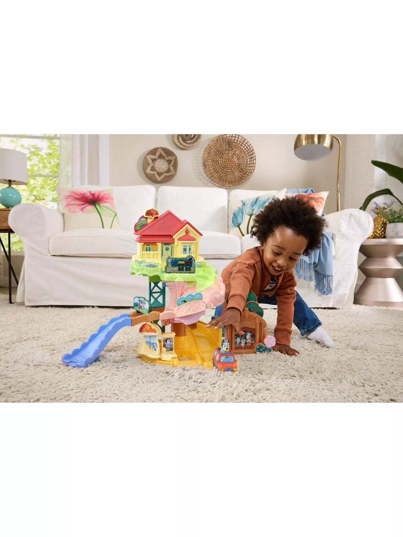 VTech Toot-Toot Bluey road trip playset - British product