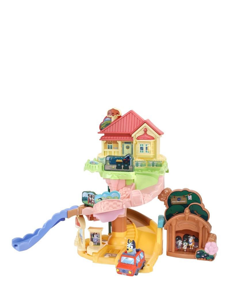 VTech Toot-Toot Bluey road trip playset - British product