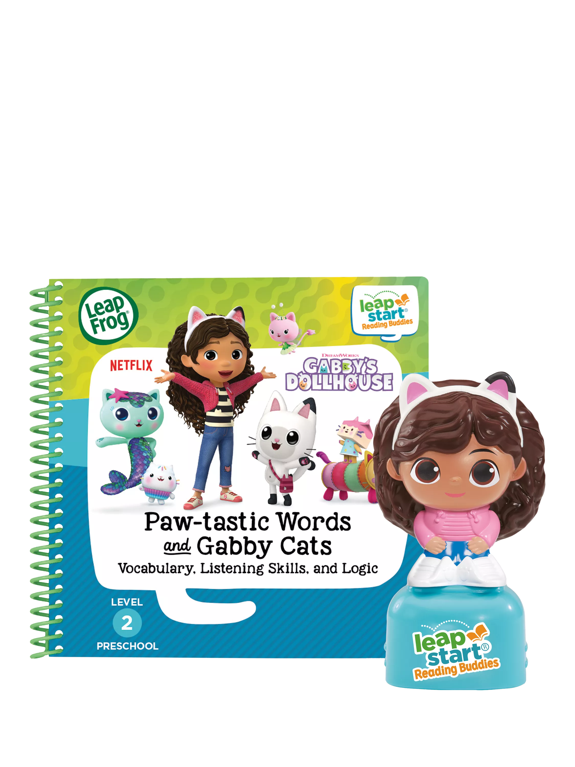 LeapFrog Gabby's Dollhouse activity book, imported from the UK