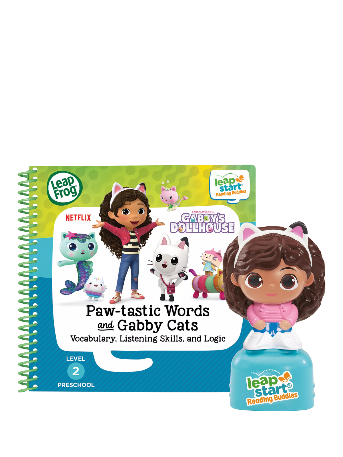 LeapFrog Gabby's Dollhouse activity book, imported from the UK