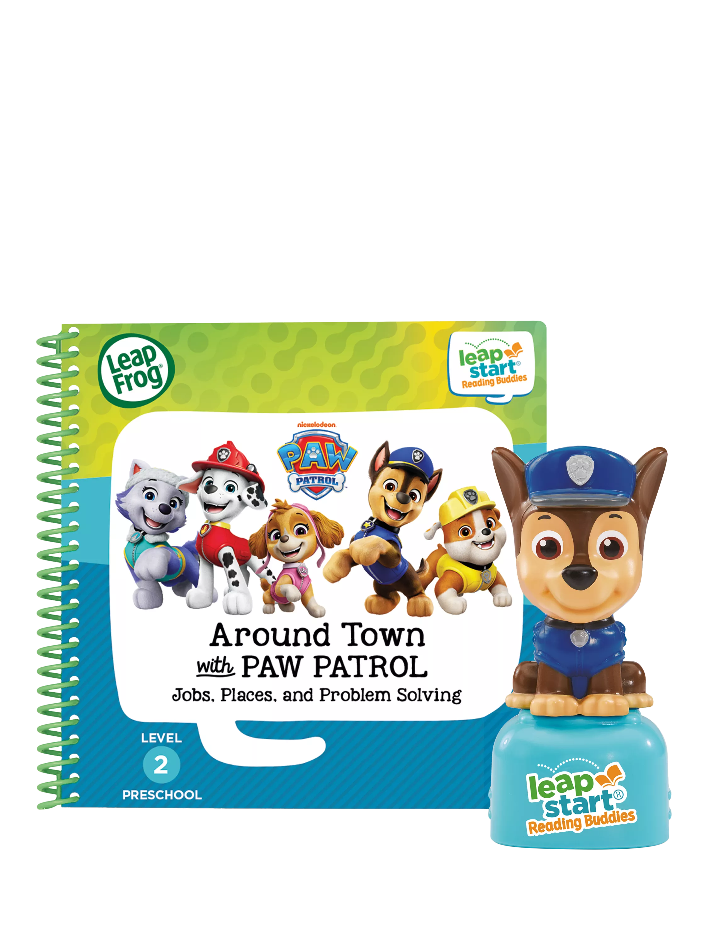 LeapFrog Paw Patrol Reading Buddy Chase activity book (British brand)