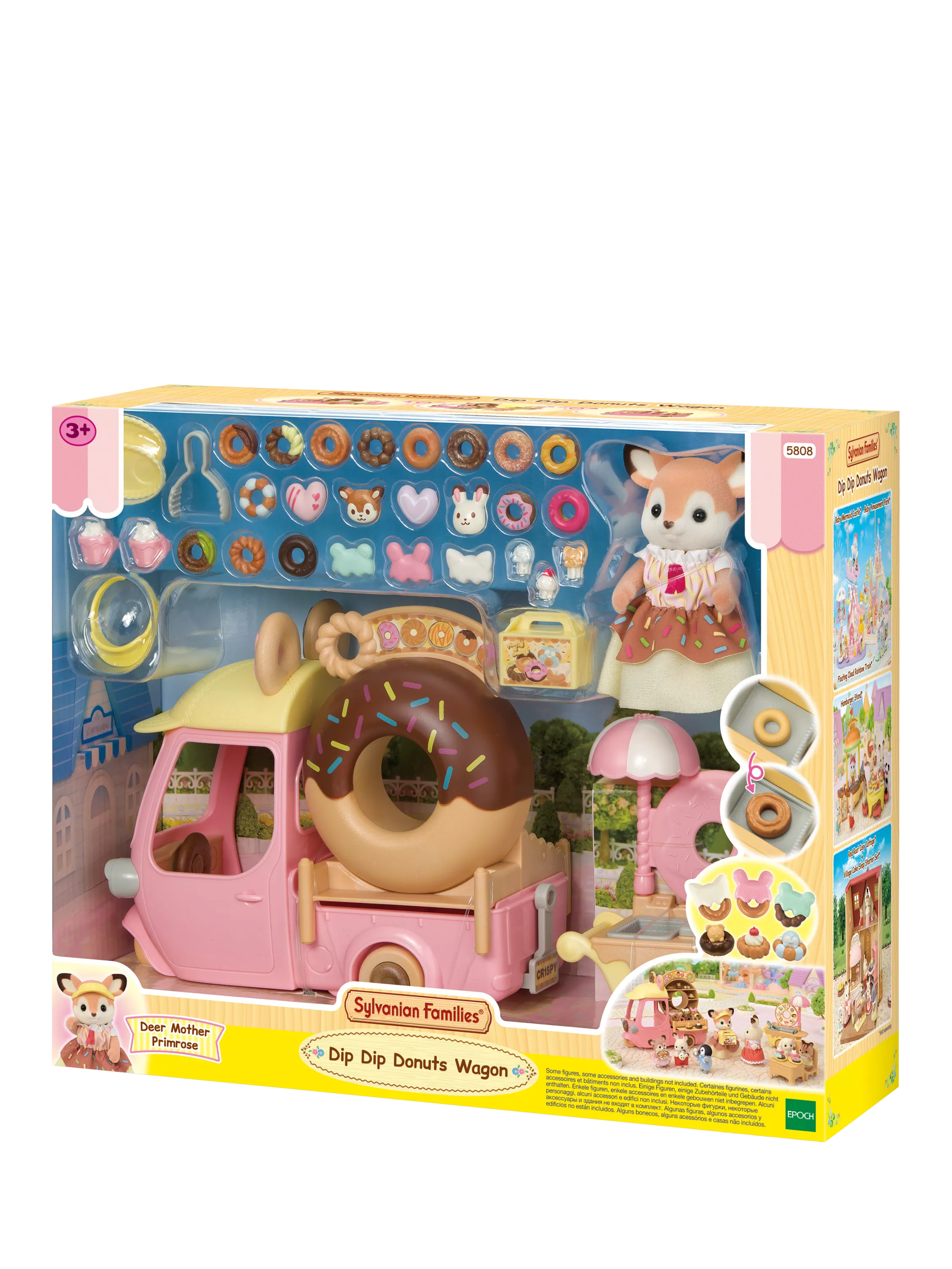Sylvanian Families Dip Dip Donuts Wagon playset (British brand)