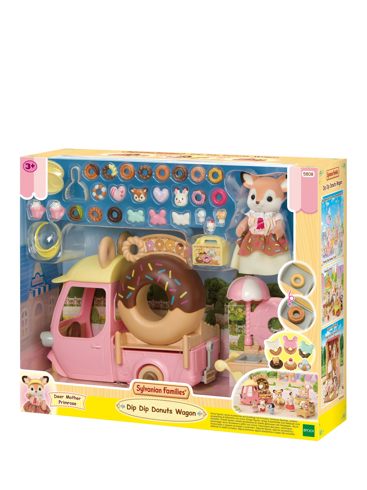 Sylvanian Families Dip Dip Donuts Wagon playset (British brand)