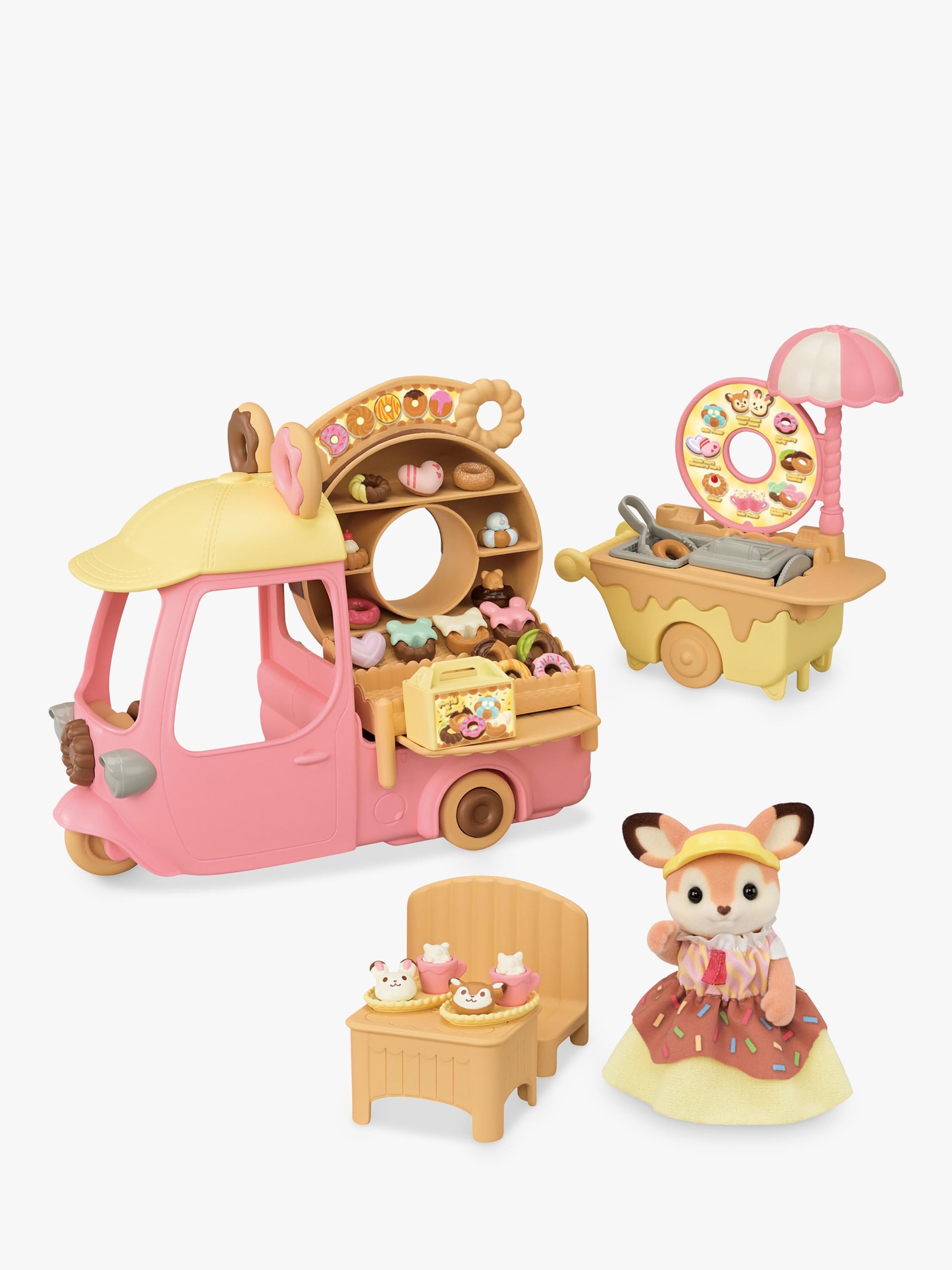Sylvanian Families Dip Dip Donuts Wagon playset (British brand)